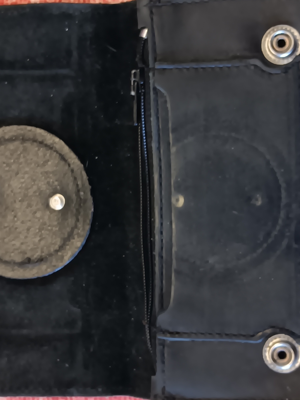 Retro ! Harley-Davidson Black Leather Chain Wallet - Picture 5 of 12